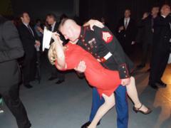 inside the big charity party on the intrepid last night hosted by wall streeters
